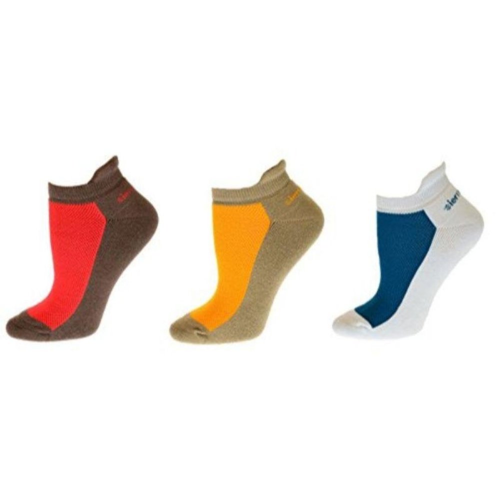 3 Pair Heel Guard Mesh Cotton Anklet High Socks
